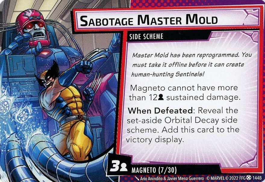 Sabotage Master Mold