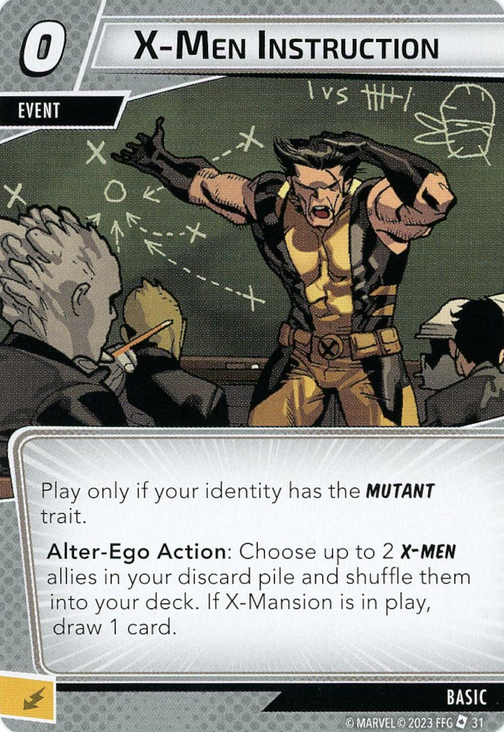 Istruzione degli X-Men