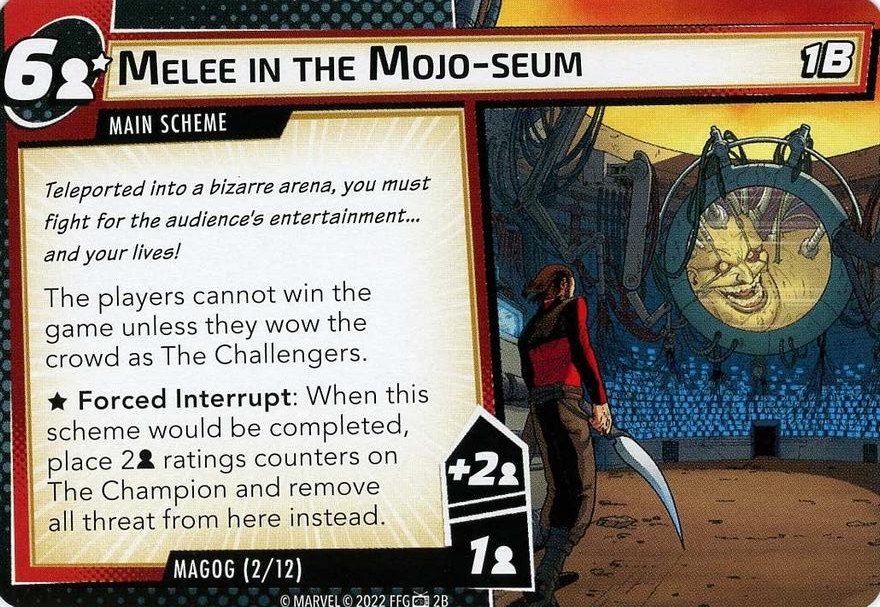 Melee in the Mojo-seum (1B)