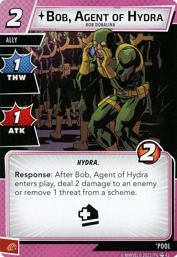 Bob, Agente dell' Hydra