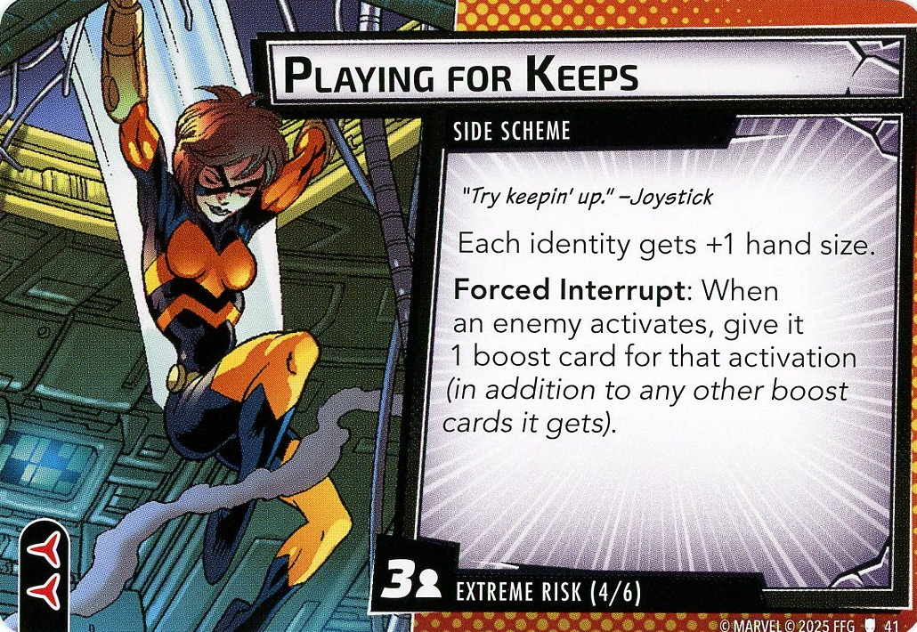Playing for Keeps